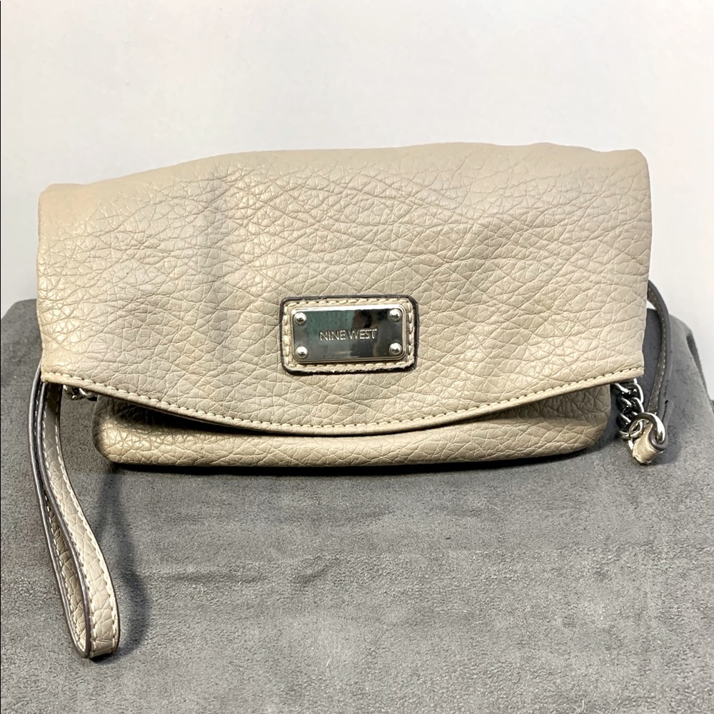 Nine West Leather Crossbody Bag/Wristlet